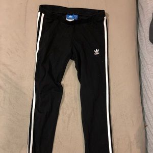 adidas three stripe leggings